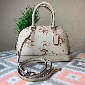 Coach Rose Bouquet Mini Sierra Satchel